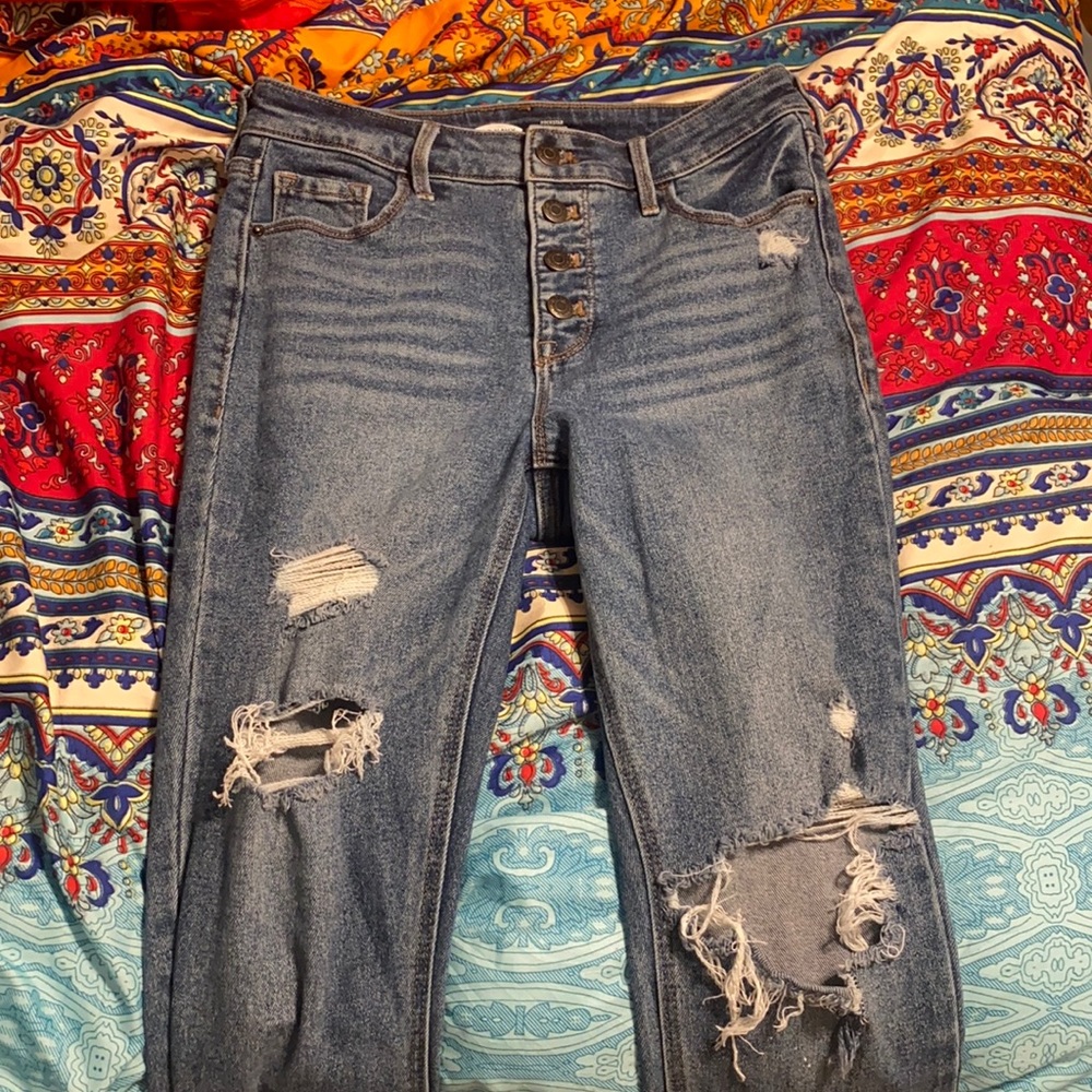 Some ripped jeans I got from old navy